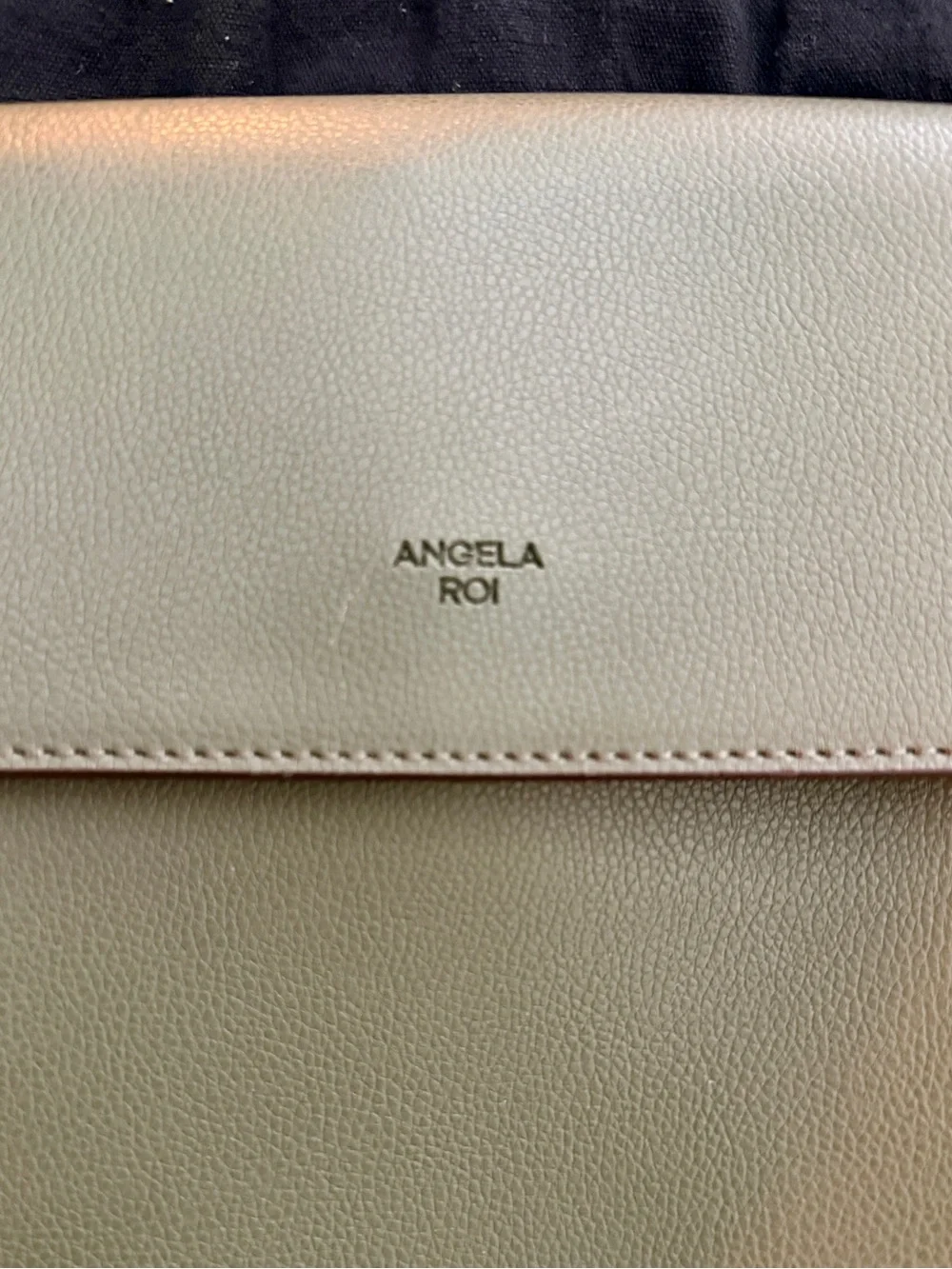 Angela Roi Dark Olive Green Crossbody Bag